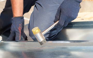 Minsted metal flat roofing repairs